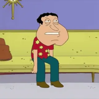 🚽 Glenn Quagmire Family Guy cartoni animati, animazione, serie tv, Quagmire, personaggio telegram sticker