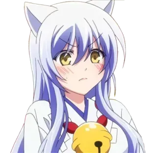 😤 anime, catgirl, cute, manga, neko, kawaii telegram sticker