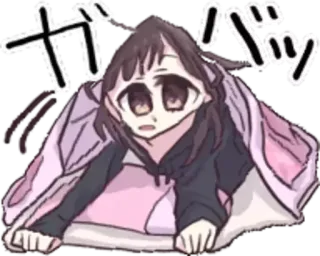 😡 ガバッ Anime, Manga, Japanisch, Charakter, Süß, Mädchen telegram sticker