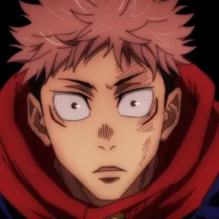 🍂 Yuji Itadori Jujutsu Kaisen Anime, Manga, Charakter, Jujutsu Kaisen, Yuji Itadori whatsapp sticker