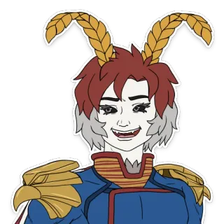 🦸‍♂ สัตว์ประหลาด, การ์ตูน, แฟนตาซี, สิ่งมีชีวิต, อนิเมะ, เขา telegram sticker