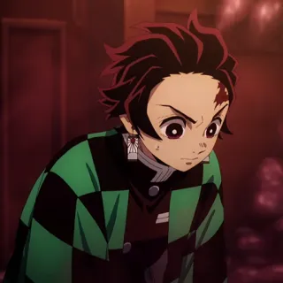 🔥 Tanjiro Kamado Demon Slayer Anime, Demon Slayer, Tanjiro, Tanjiro Kamado, Manga telegram sticker
