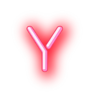 ▪ сердце, буква Y, красный, символ, алфавит, инициал telegram sticker