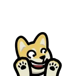 🤗 cane, shiba inu, animale, divertente, carino telegram sticker