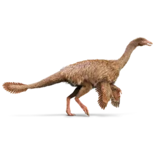 🦖 dinosauro, ornitomimo, rettile, preistorico, animale, paleontologia telegram sticker