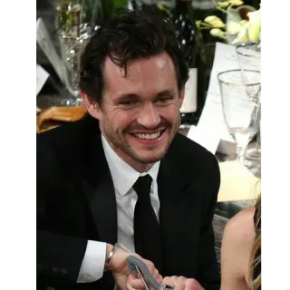 😁 Hugh Dancy Schauspieler, Porträt, Lächeln, Promi telegram sticker