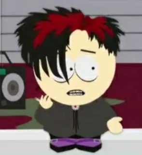 🖕 Michael South Park South Park, Grufti, Michael, Cartoon, Fernsehen, Zeichentrick telegram sticker