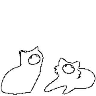 ❤️‍🩹 cat, cats, animal, cute, funny telegram sticker