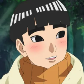🌀 Rock Lee Naruto 애니메이션, 만화, 만화영화, 록리, 나루토, 캐릭터 telegram sticker