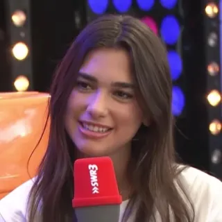 Dua Lipa; @Cielvot telegram stickers