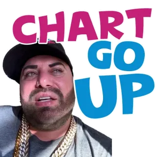 📈 CHART GO UP график, финансы, инвестиции, мем whatsapp sticker
