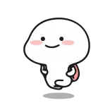☺️ carino, cartone animato, personaggio, adesivo, kawaii whatsapp sticker