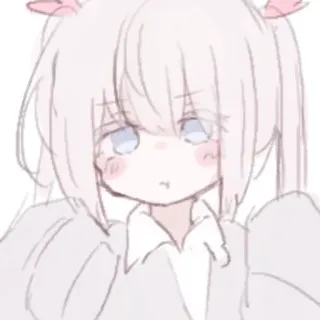 🧁 อนิเมะ, น่ารัก, ผู้หญิง, คาวาอิ, การ์ตูน telegram sticker