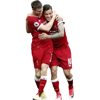 😌 calcio, giocatori, esultanza, squadra, team whatsapp sticker