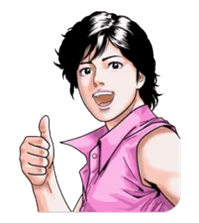 👍 thumbs up, approval, cartoon, person, positive telegram sticker
