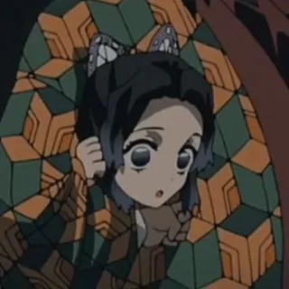 💜 Shinobu Kocho Demon Slayer Anime, Demon Slayer, Shinobu Kocho, Motyl, Postać, Urocze telegram sticker