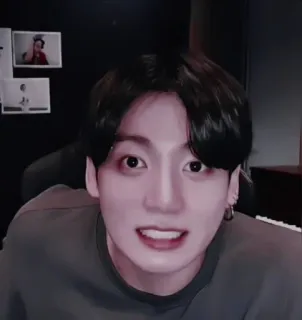🍒 Jungkook kpop, singer, idol, portrait, celebrity telegram sticker