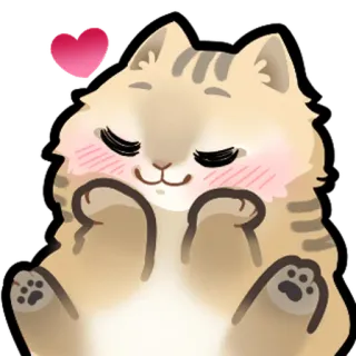 🥰 cat telegram sticker