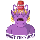 Alien @stick17_studia telegram stickers