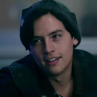 🍁 Jughead Jones Riverdale drama adolescente, Archie Comics, série CW, Cole Sprouse, série de TV telegram sticker
