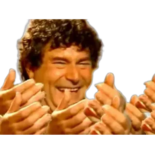 😂 clapping, applause, meme, praise, celebration telegram sticker