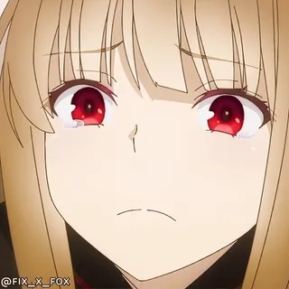 🥹 Chitanda Eru Hyouka whatsapp sticker