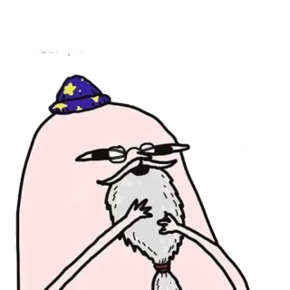 🙂 魔法使い, マンガ, キャラクター, 魔法, ファンタジー telegram sticker