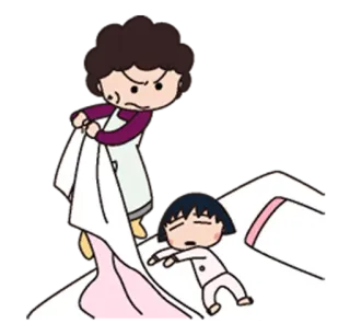 Maruko Chan whatsapp stickers