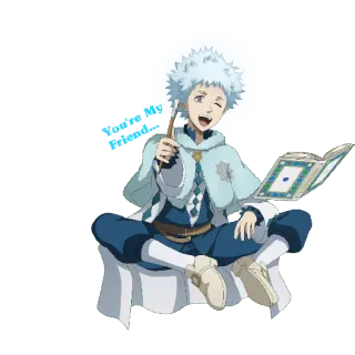 Black Clover telegram stickers