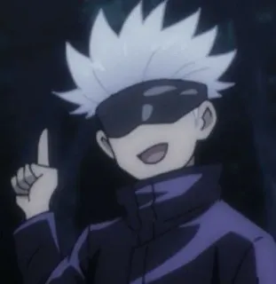 😁 Satoru Gojo Jujutsu Kaisen Anime, Manga, Personaggio, Gojo, Satoru, Jujutsu Kaisen, Dito telegram sticker