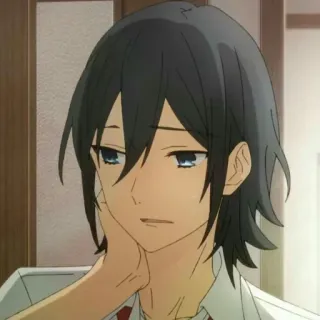 ❤ Anime, Junge, Traurig, Gelangweilt, Charakter telegram sticker