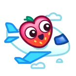 sum by @photoswrisetea :: @fStikBot telegram emojis ✈️