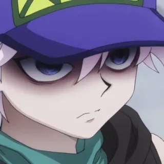 👿 Killua Zoldyck Hunter x Hunter Anime, Cartoon, Killua, Zoldyck, Hunter x Hunter, Charakter telegram sticker