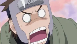 😱 Yamato Naruto Anime, Personagem, Engraçado, Reação, Yamato, Naruto, Ninja telegram sticker