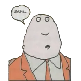 🙄 SAHÍ... 만화, 말풍선, 캐릭터, SAHÍ telegram sticker