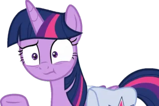 😩 Twilight Sparkle My Little Pony: Friendship Is Magic cartoon, pony, purple pony, cartoon character, tv show telegram sticker
