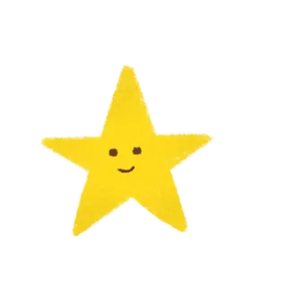 ⭐️ estrella, amarillo, lindo, feliz, dibujos animados telegram sticker