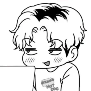 😄 HOT DOG Desenho animado, Cachorro-quente, Desenho, Comida, Anime, Mangá telegram sticker