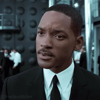 😳 @freetopsticker will smith, men in black, agent j, acteur, film, beroemdheid telegram sticker