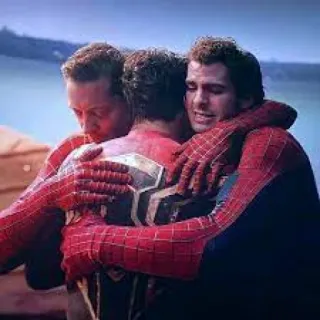 🥰 Spider-Man Spider-Man: No Way Home marvel, movie, superhero, hug, peter parker telegram sticker