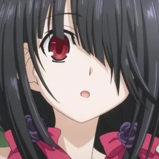 ⏰ Kurumi Tokisaki Date A Live Anime, Fille, Tokisaki, Kurumi, Date A Live whatsapp sticker