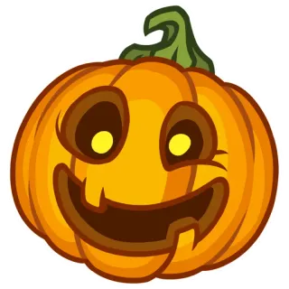 🎃 Halloween, Kürbis, Kürbislaterne, Herbst, Feiertag, Gruselig, Feier telegram sticker