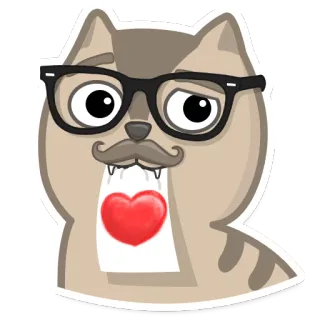 Hipstocat (@maybe_indie) telegram stickers