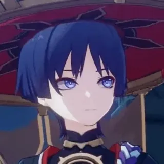 😒 Scaramouche Genshin Impact スカラマシュ, 原神, アニメ, ゲーム, キャラクター telegram sticker