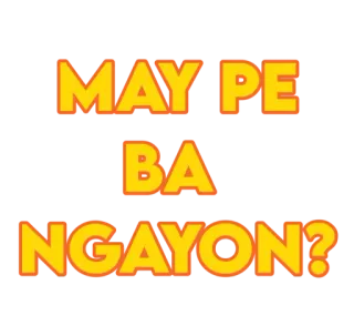 💃 MAY PE
BA
NGAYON? telegram sticker