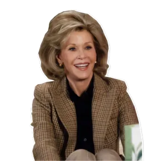 Grace & Frankie telegram stickers