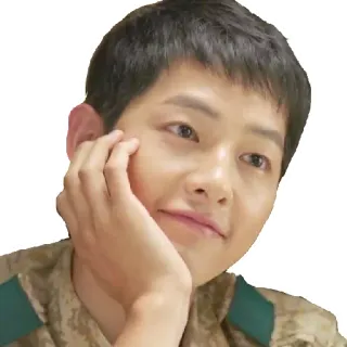 😍 man, korean, actor, portrait, face telegram sticker