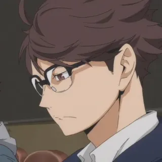 😐 Tooru Oikawa Haikyuu!! Anime, Haikyuu, Oikawa, Tooru Oikawa, Postać telegram sticker