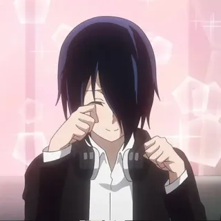 🥰 Ishigami Yu Kaguya-sama: Love Is War 애니메이션, 소년, 이시가미, 카구야님은告らせたい, 귀여운, 우는 whatsapp sticker