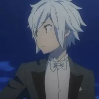 🗻 Bell Cranel Is It Wrong to Try to Pick Up Girls in a Dungeon? Anime, Bell Cranel, Smoking, Capelli bianchi, Personaggio telegram sticker